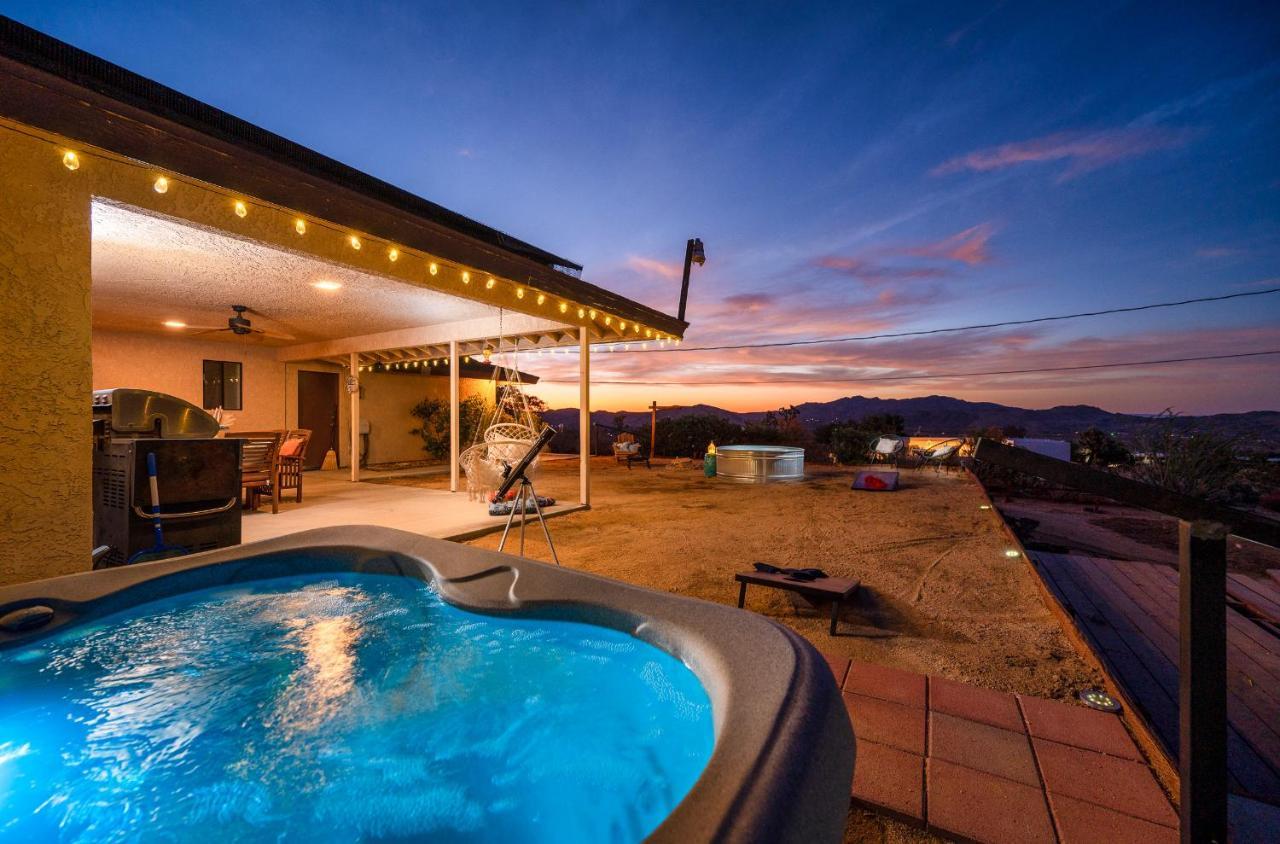 The Stargaze In Joshua Tree - Pool, Hot Tub, Views Villa Eksteriør bilde