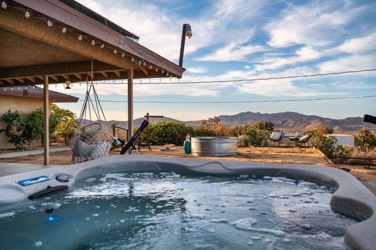 The Stargaze In Joshua Tree - Pool, Hot Tub, Views Villa Eksteriør bilde