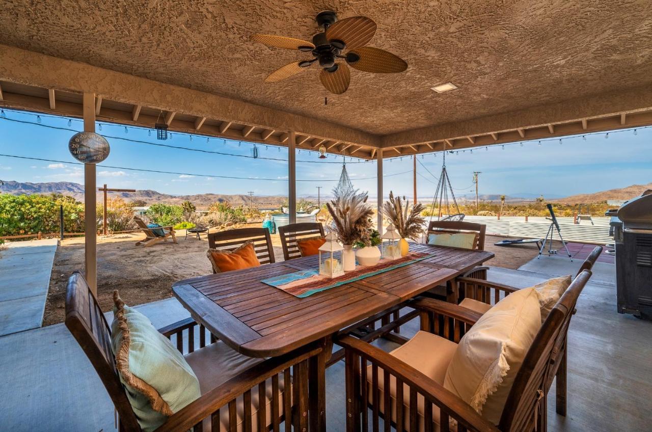 The Stargaze In Joshua Tree - Pool, Hot Tub, Views Villa Eksteriør bilde